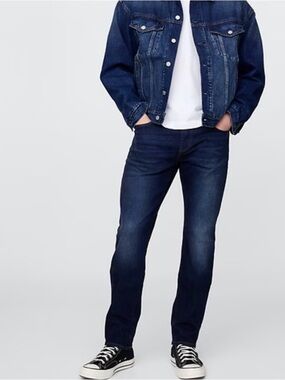 GAP Men's Indigo Slim Jeans: Stretch 30x32